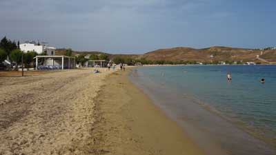 Σέριφος, η παραλία Αυλόμωνας